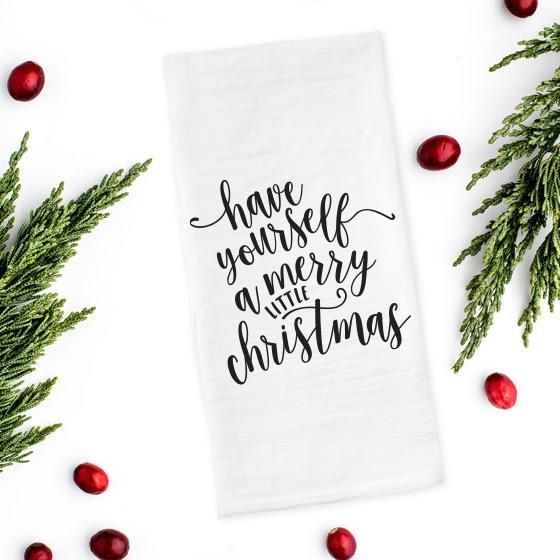 Christmas Tea Towel -   18 unique holiday Gifts
 ideas