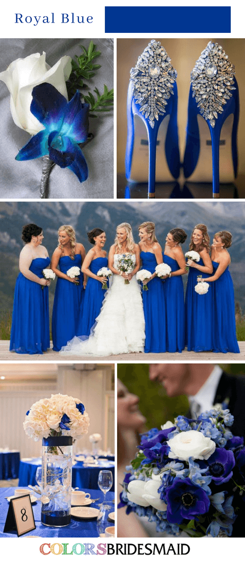 Fabulous Fall Wedding Colors Palettes in Shades of Blue -   18 wedding Colors blue
 ideas