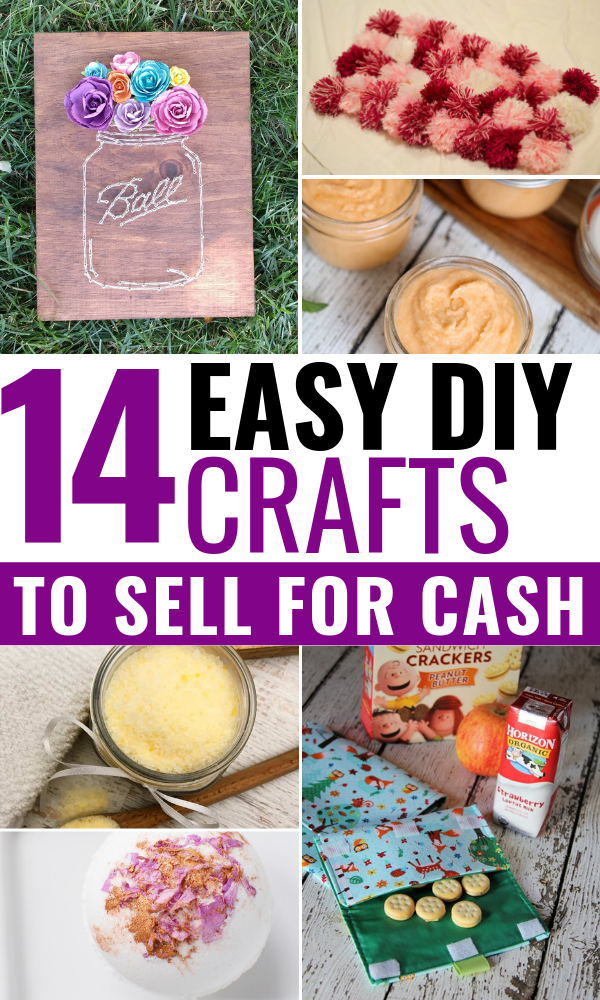 14 DIY Projects That Make Money From Home *Start A Crafting Side Hustle In 2019!* -   19 diy projects To Make Money
 ideas