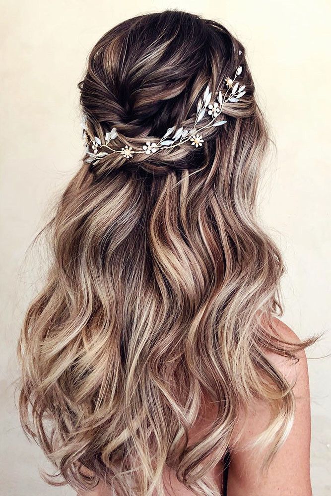 Timeless Wedding Hairstyles For Long Hair -   19 hairstyles Femme coiffure
 ideas