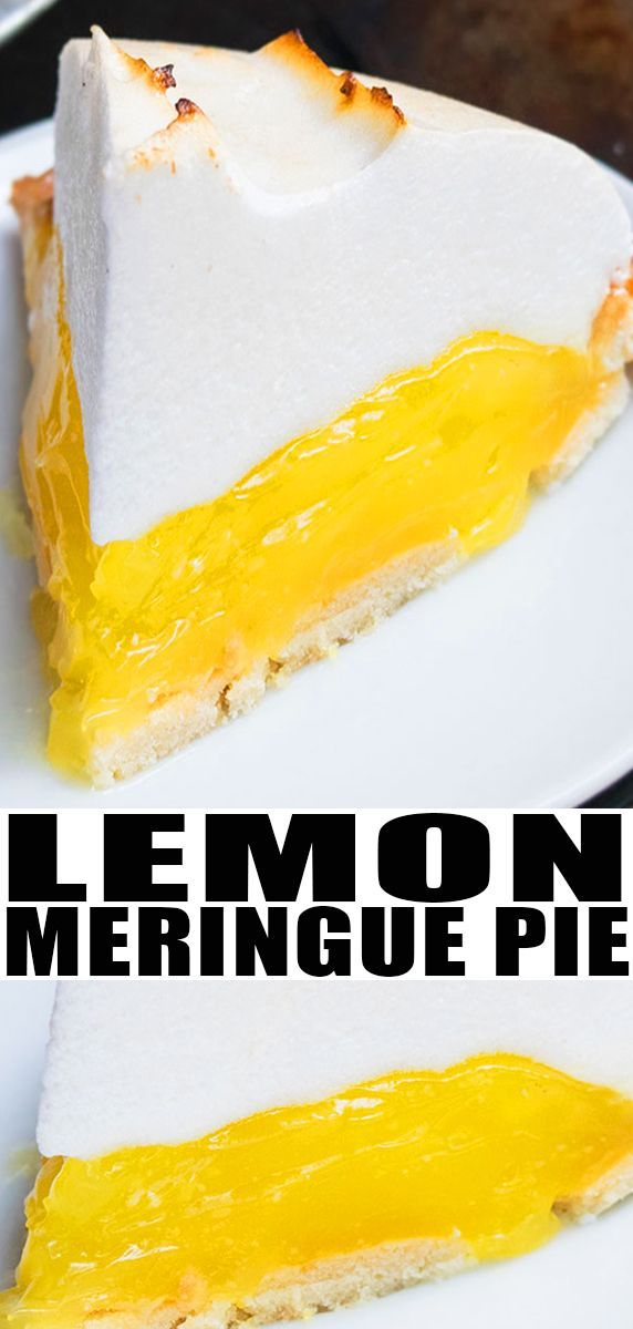 Easy Lemon Meringue Pie Recipe -   20 cake Lemon meringue
 ideas