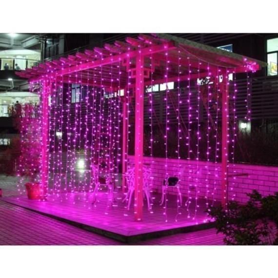 300 led 9 ft x 9 ft Window Curtain Lights String Fairy Light Wedding Party Home Garden Decorations -   20 holiday Style string lights
 ideas