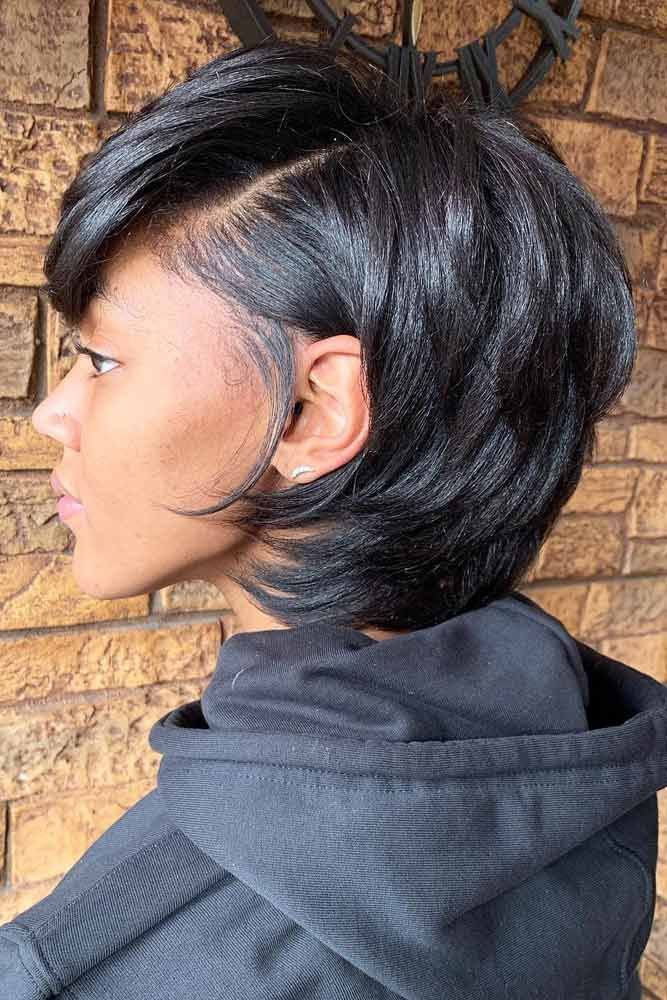 28 Chic Bob Hairstyles For Black Women With Good Taste -   23 short hairstyles For Black Women
 ideas