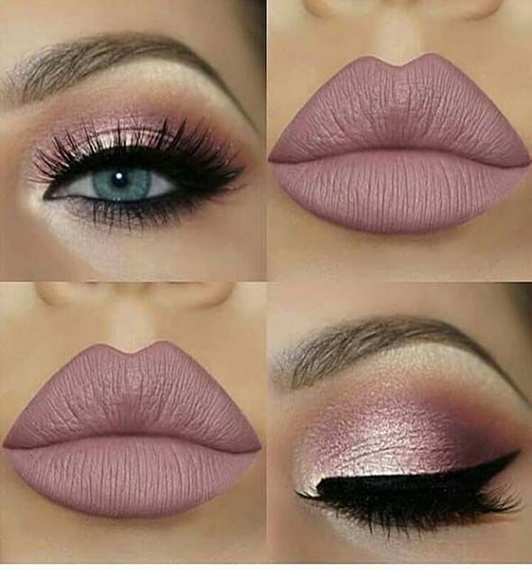 Incredible makeup ideas for New Year's Eve -   7 hair Pink eye makeup
 ideas