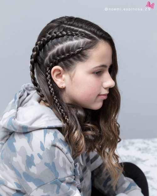 7 hairstyles Mittellang for school ideas