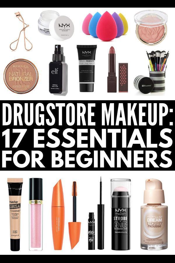 Build Your Own Makeup Kit for Beginners: 17 Must Have Makeup Products -   7 makeup For Beginners essentials
 ideas