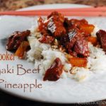 3 Ingredient Slow Cooker Beef Teriyaki with Pineapple -   9 healthy recipes Beef main courses
 ideas