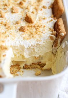 The BEST Banana Pudding -   10 desserts Best snacks ideas