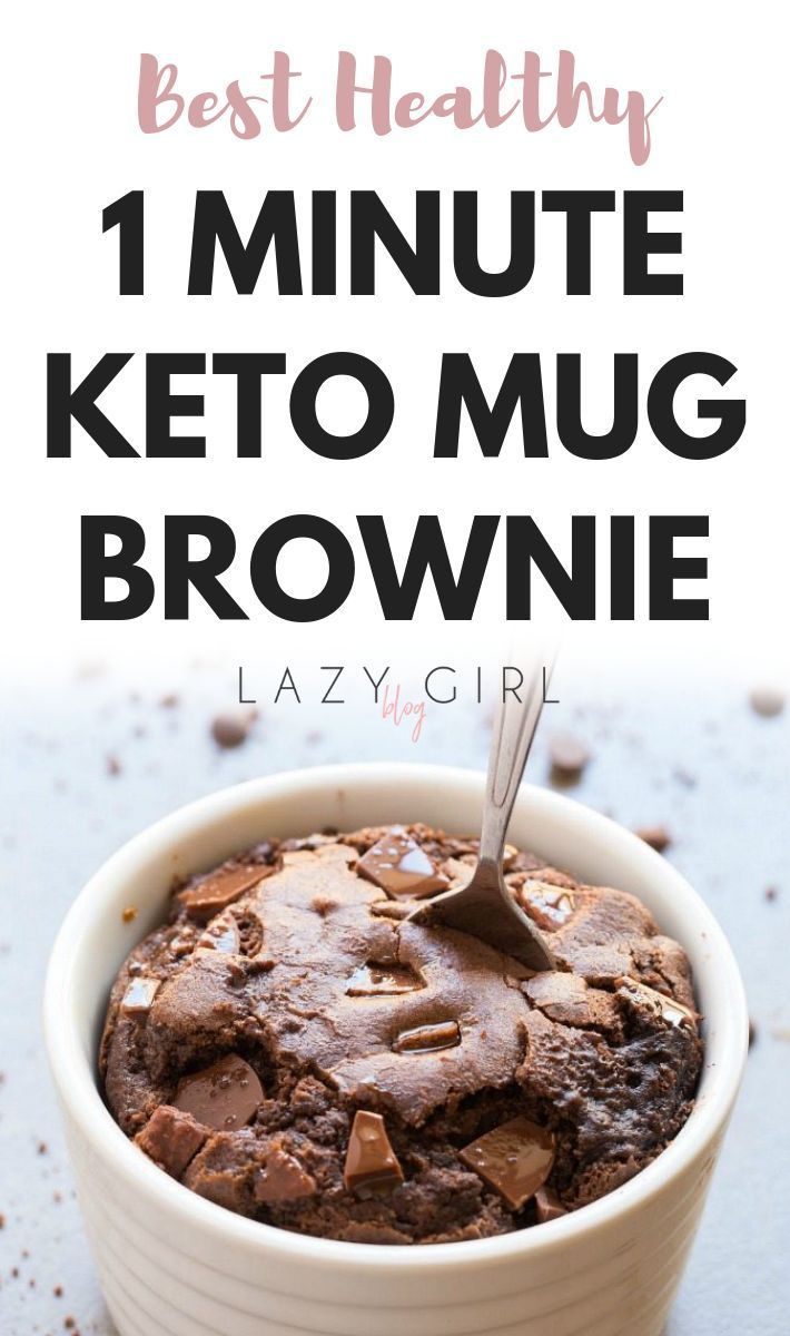 Best Healthy 1 Minute Keto Mug Brownie -   10 desserts Best snacks ideas