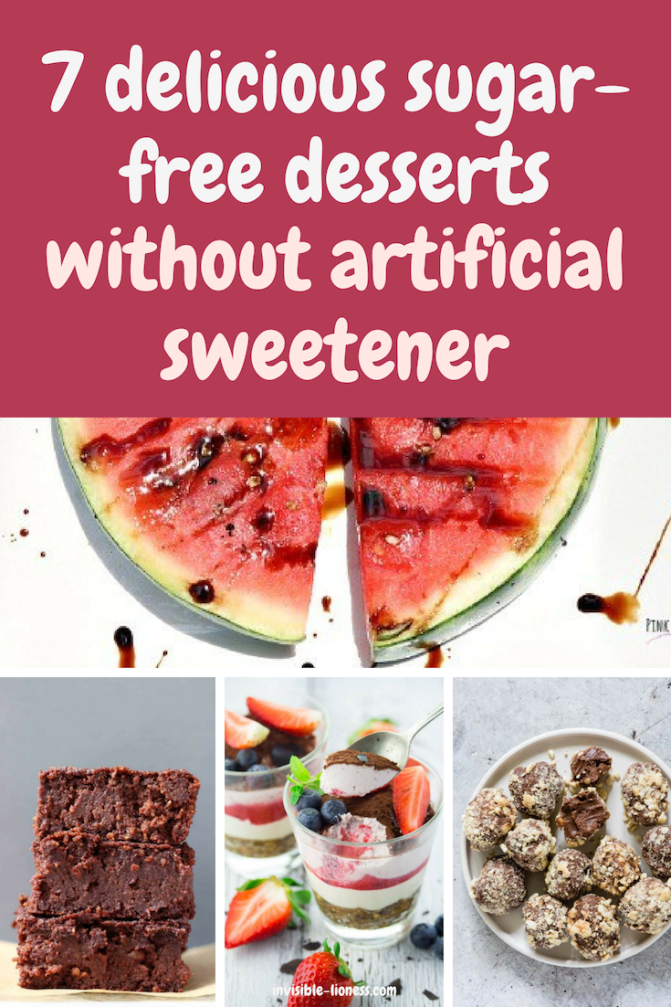 8 sugar-free desserts without artificial sweeteners. So yummy! -   10 desserts Healthy no sugar ideas