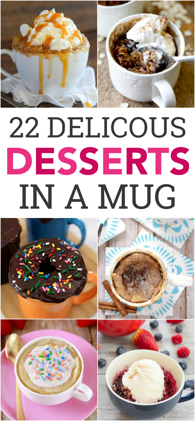 22 Desserts In A Mug -   10 desserts Quick cups ideas