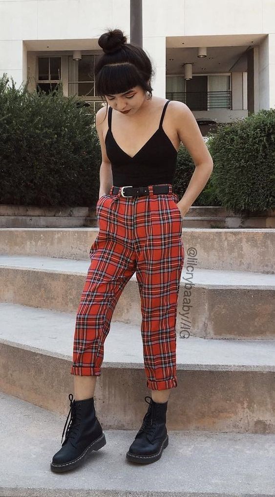 29 Cool Ways to Wear Plaid Pants -   10 DIY Clothes For Women dr. who ideas