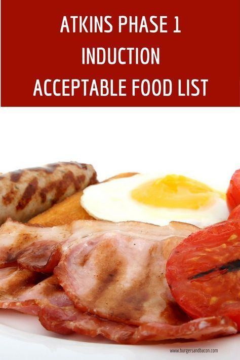 Atkins Phase 1 Acceptable Food List -   11 diet Atkins recipes ideas