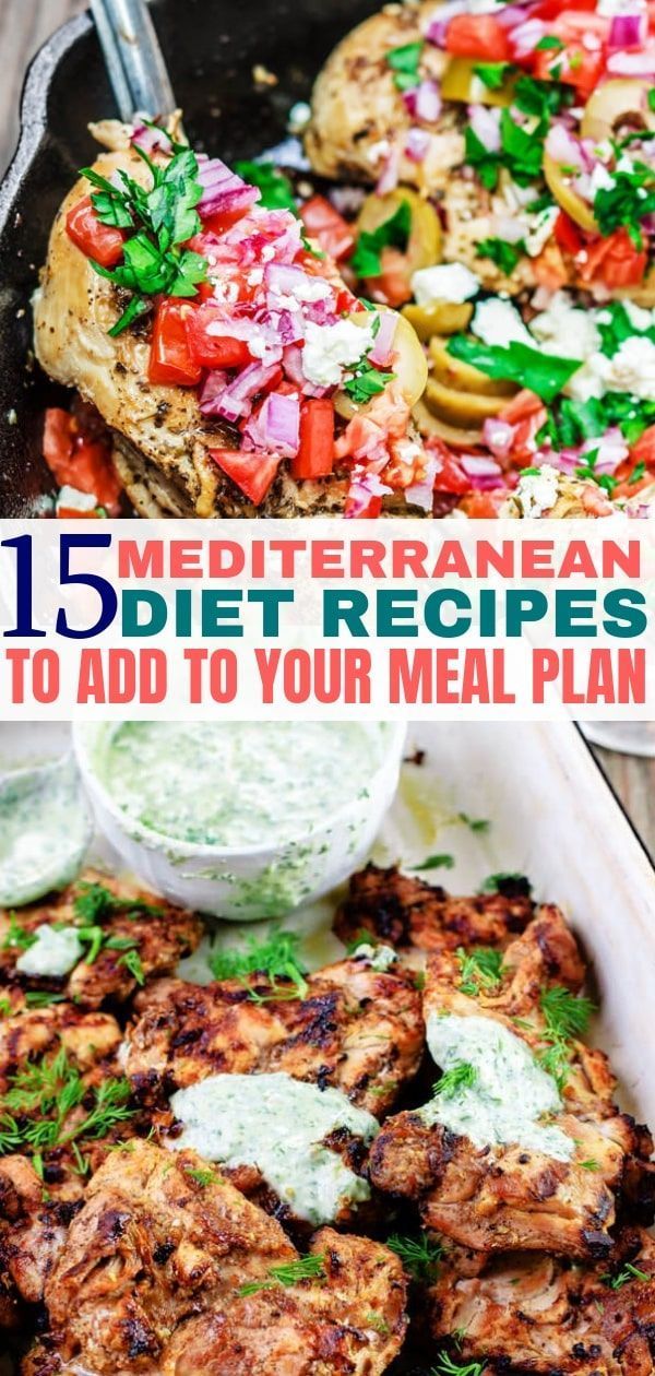 15 Life Changing Mediterranean Diet Recipes for Healthy Eating -   11 diet Atkins recipes ideas