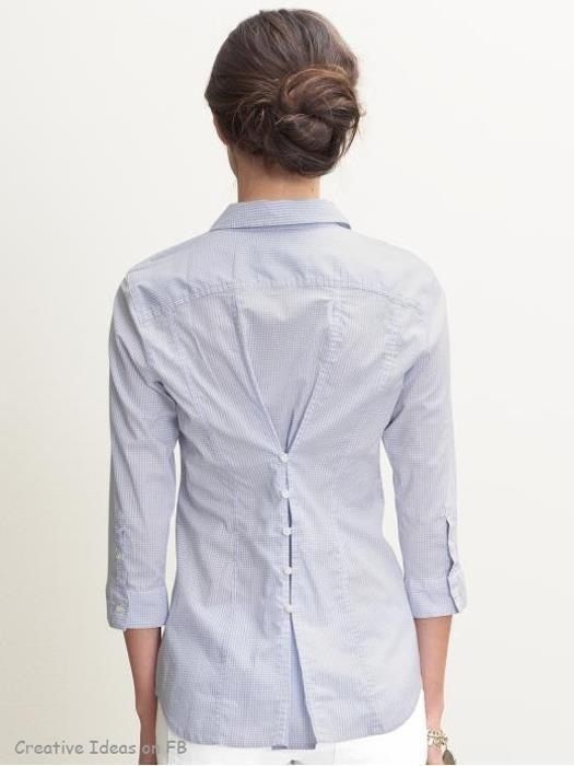 The Best of Men's Shirt Refashioning -   11 DIY Clothes For Men website ideas