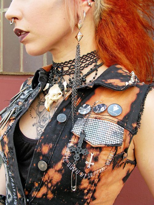 50+ Best Punk Vest Style -   11 DIY Clothes Rock punk ideas