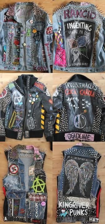 11 DIY Clothes Rock punk ideas