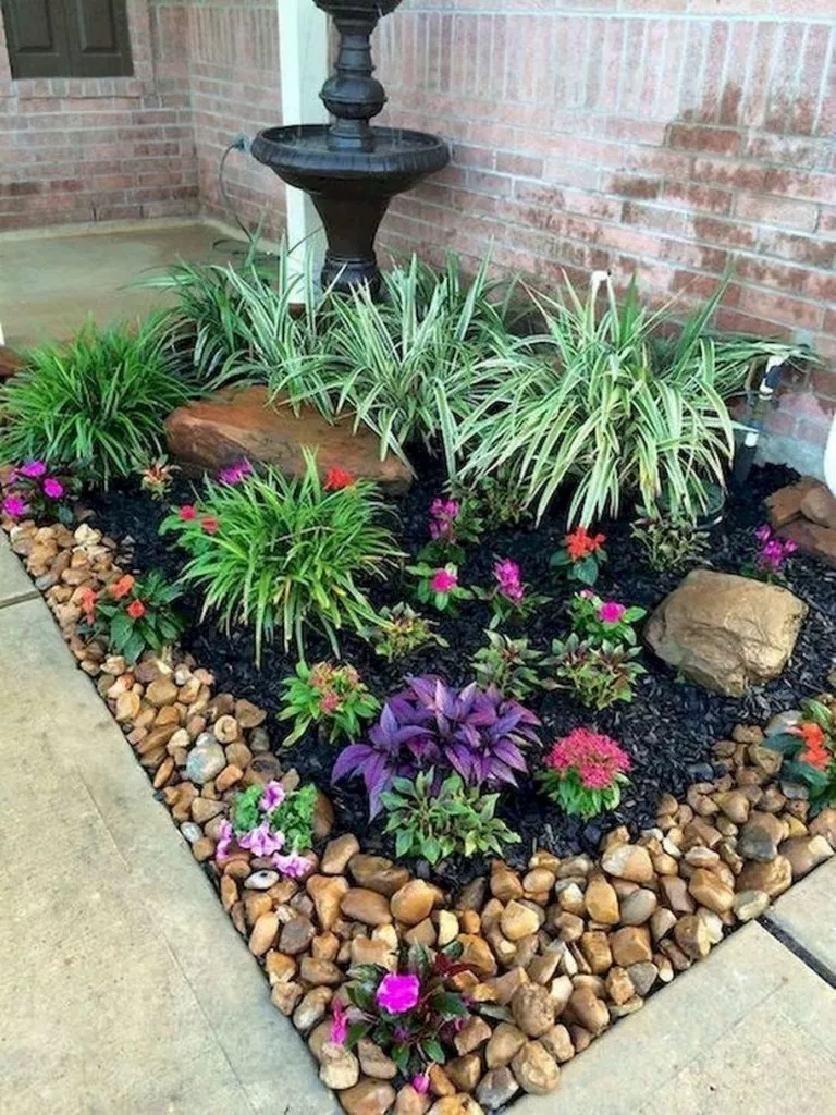 вњ”69 easy and low maintenance front yard landscaping ideas 50 -   11 garden design Easy plants ideas