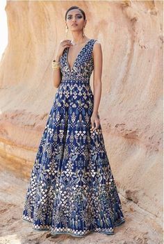 15 Anita Dongre Lehengas For Spring Summer 2019 + PRICES -   11 gawn dress Indian ideas