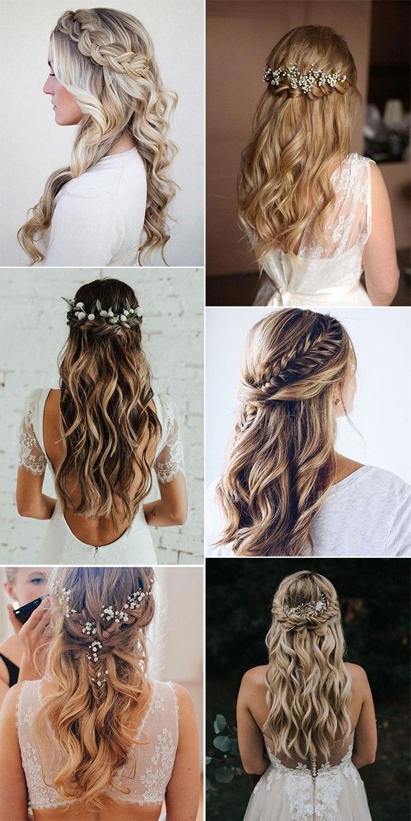 11 hairstyles Half Up Half Down faces ideas