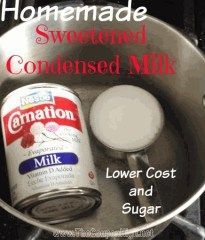 Frugal Cooking Tip | Make Your Own Sweetened Condensed Milk -   11 holiday Baking condensed milk ideas