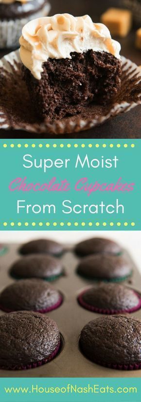 Moist Chocolate Cupcakes -   12 cake Chocolate homemade ideas