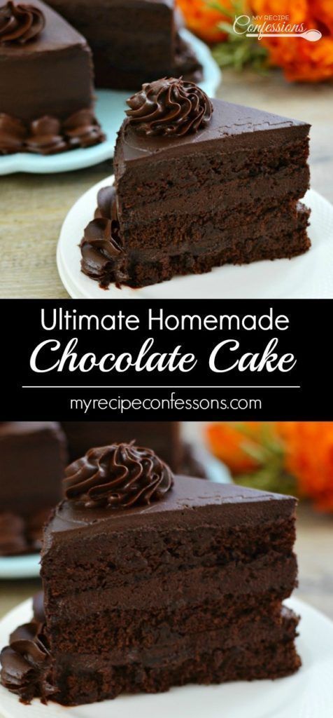 Ultimate Homemade Chocolate Cake -   12 cake Chocolate homemade ideas