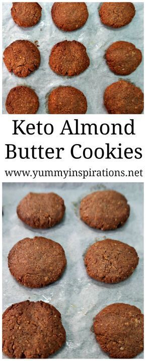 Keto Almond Butter Cookies -   12 desserts Diet almond butter ideas