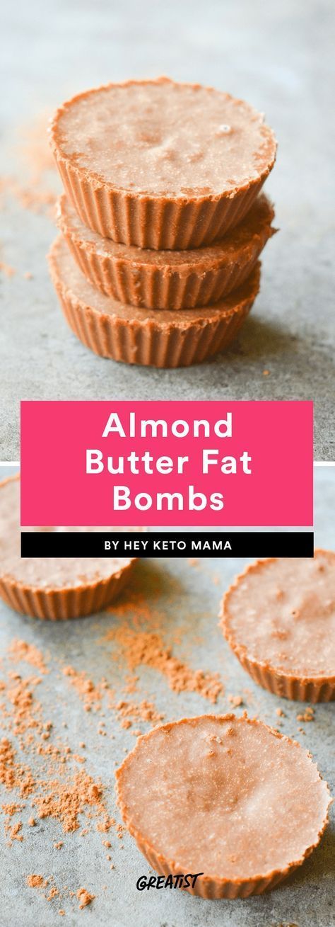 7 Keto Fat Bombs Made With 5 Ingredients or Less -   12 desserts Diet almond butter ideas