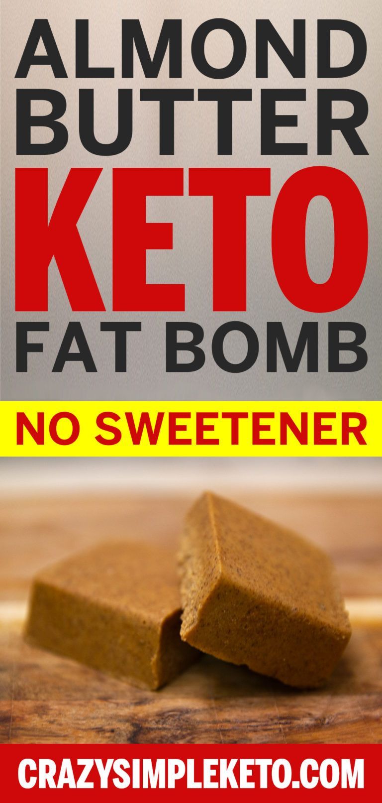 Almond Butter Keto Fat Bomb with No Sweetener -   12 desserts Diet almond butter ideas