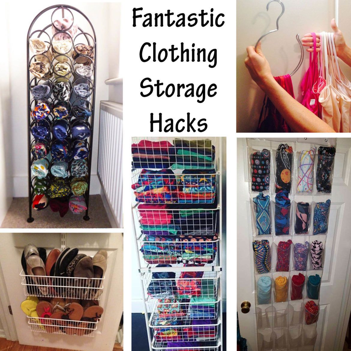 FANTASTIC CLOTHING STORAGE HACKS -   12 DIY Clothes Storage how to organize ideas