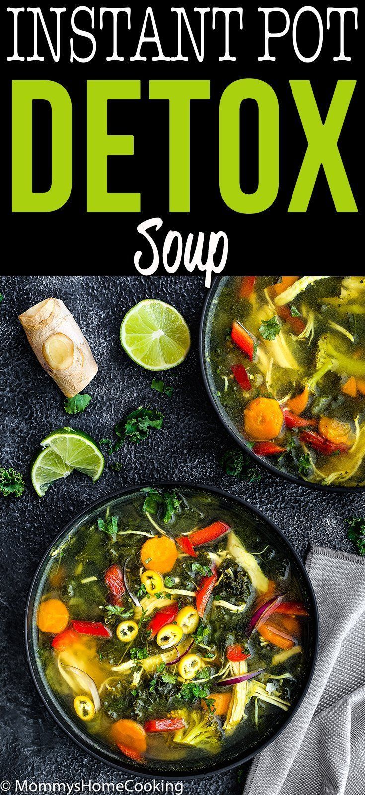 Easy Instant Pot Detox Soup -   12 healthy recipes Soup fitness ideas