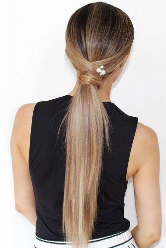 36 Five-Minute Gorgeous and Easy Hairstyles -   12 holiday Hairstyles ponytail ideas