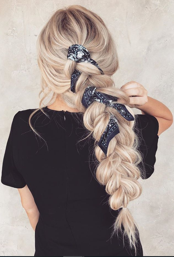 hottest blonde braided ponytails hairstyle design in 2019 -   12 holiday Hairstyles ponytail ideas