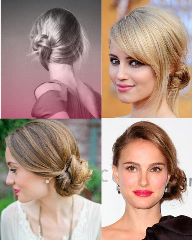 id?e coiffure de mariage : le petit chignon bas -   12 makeup Bridal chignon bas ideas