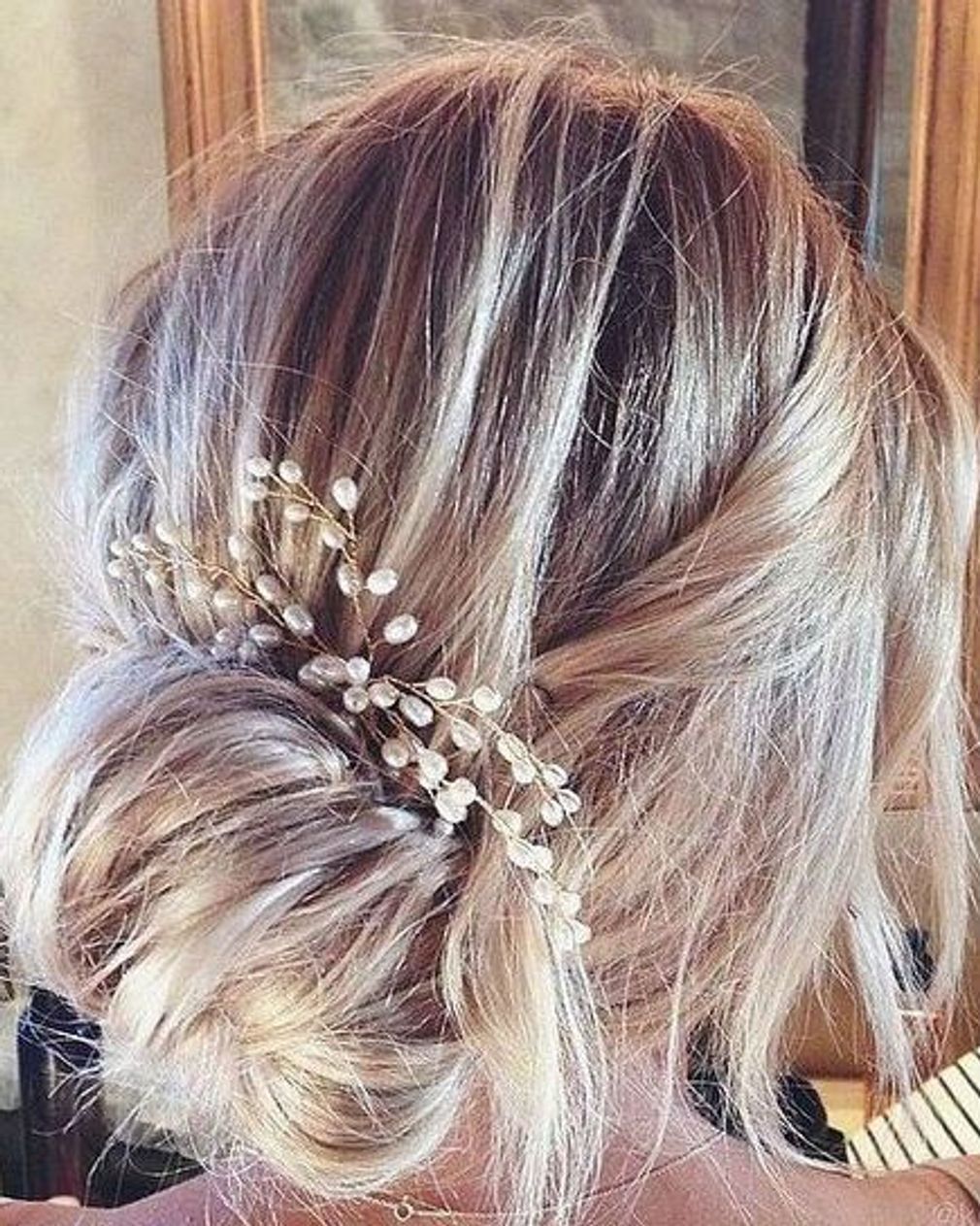 12 makeup Bridal chignon bas ideas