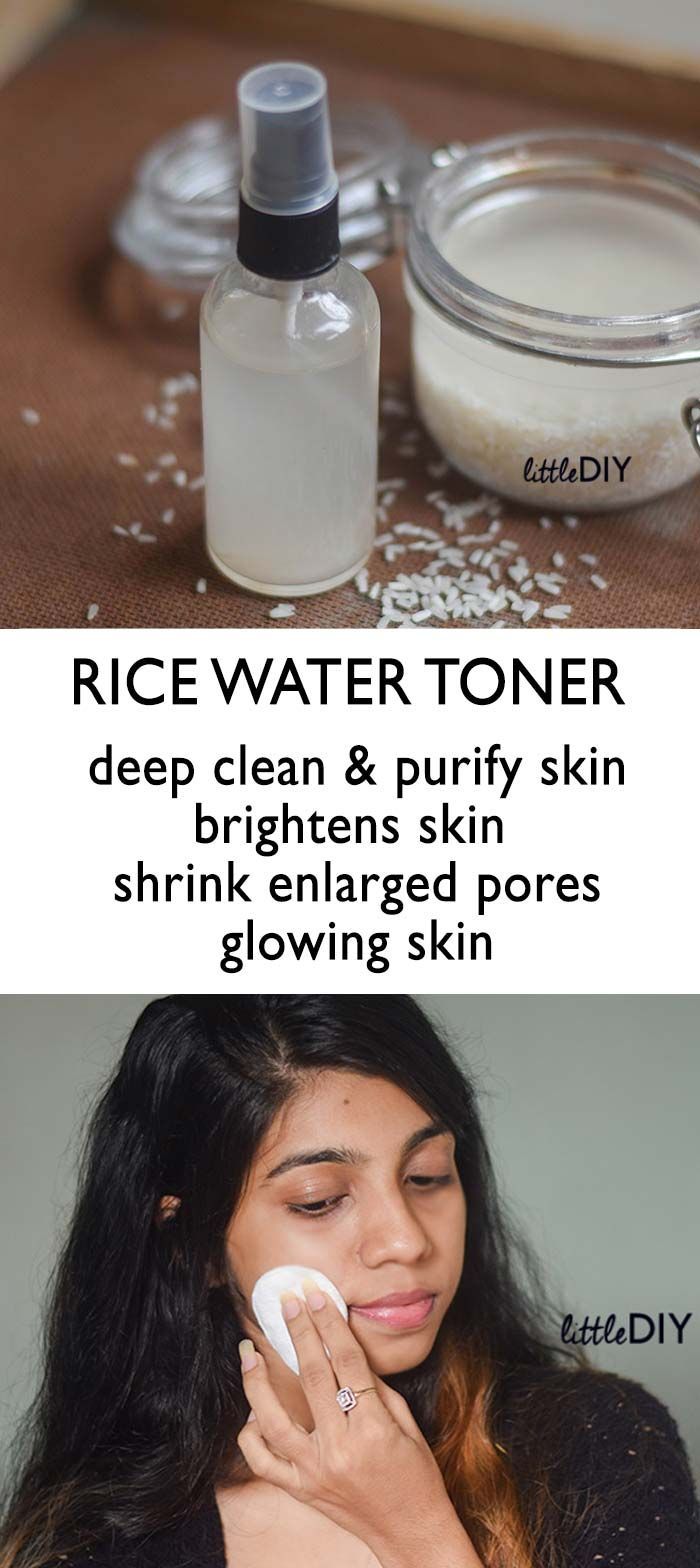 SKIN PURIFYING RICE WATER TONER -   12 skin care Tips homemade ideas