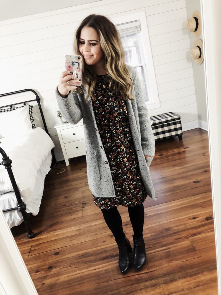 13 floral dress Winter ideas