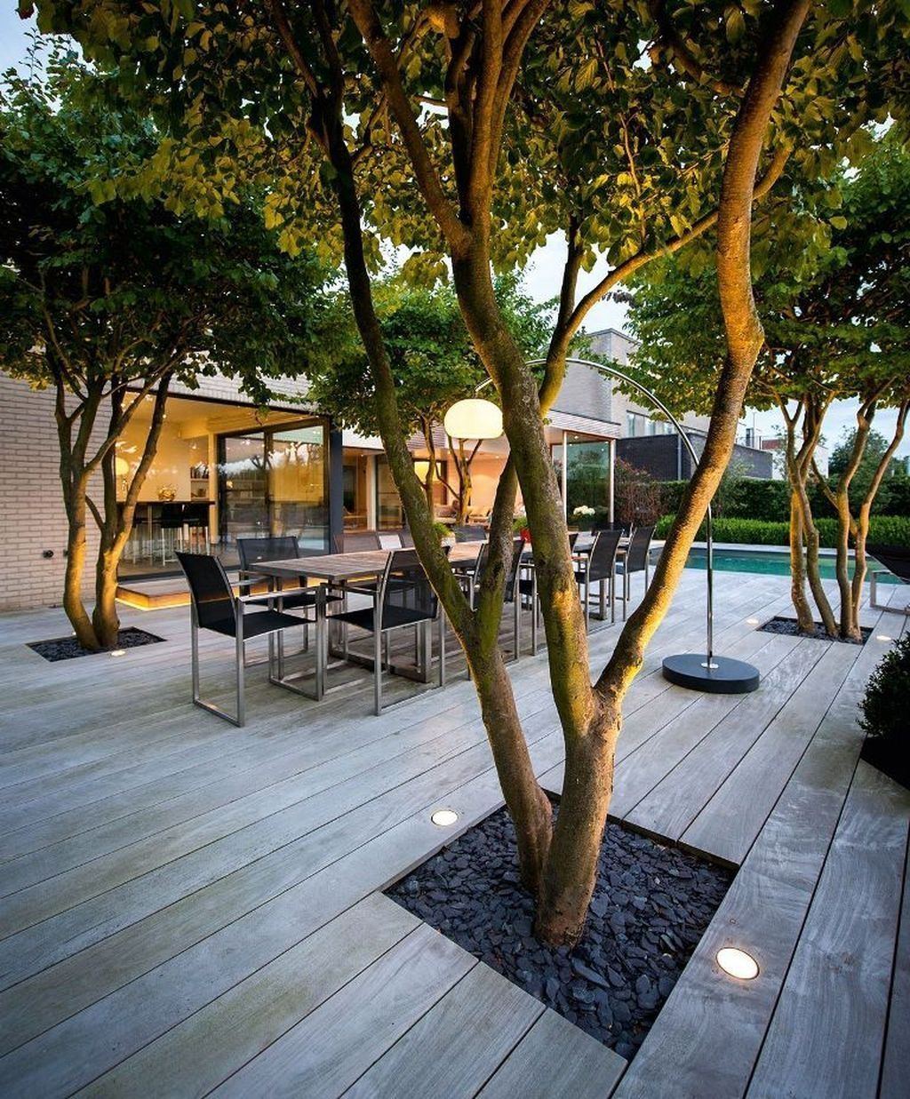 38 Relaxing Terrace Garden Design Ideas With Lighting -   13 garden design Inspiration indoor herbs ideas