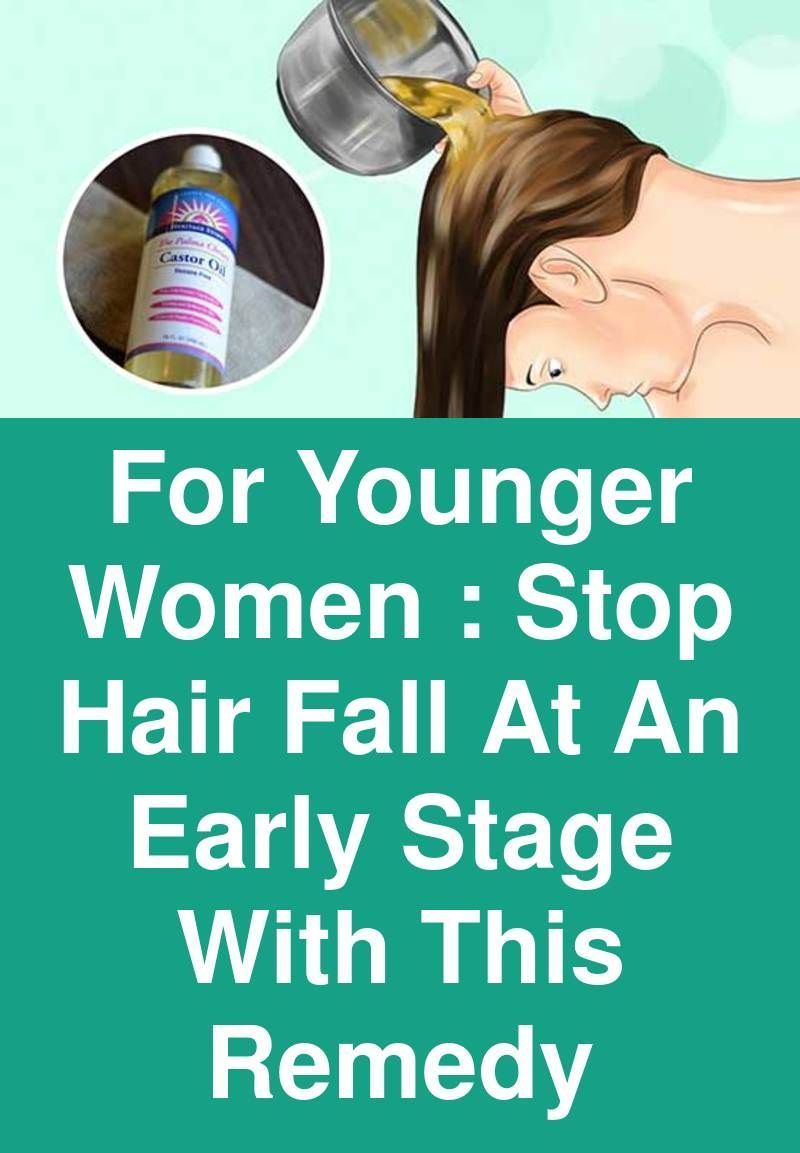 For younger Women : Stop hair fall at an early stage with this remedy -   13 hair Thin signs ideas