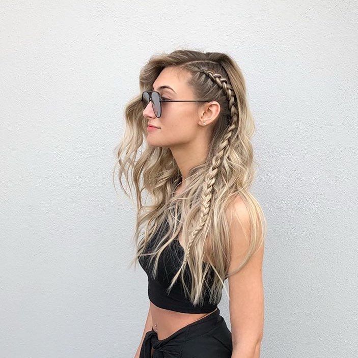 25 Side Braid Hairstyles Which Are Simply Spectacular -   13 hairstyles Curled side ideas