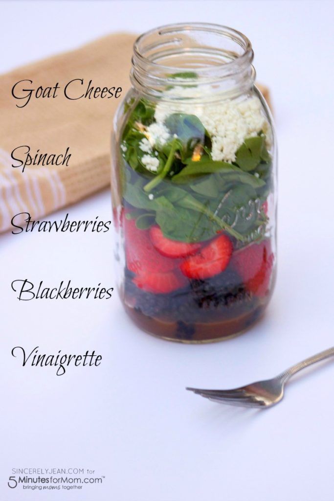 5 Ingredient Mason Jar Lunches -   13 healthy recipes Snacks mason jars ideas
