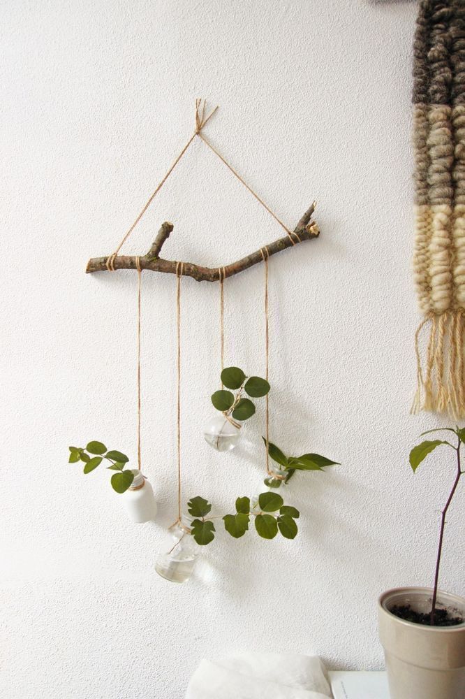 Details about Rustic Hanging Shelves Decorative Wall Shelf for Flowers Plant Wall Decor -   13 plants Decor desk ideas