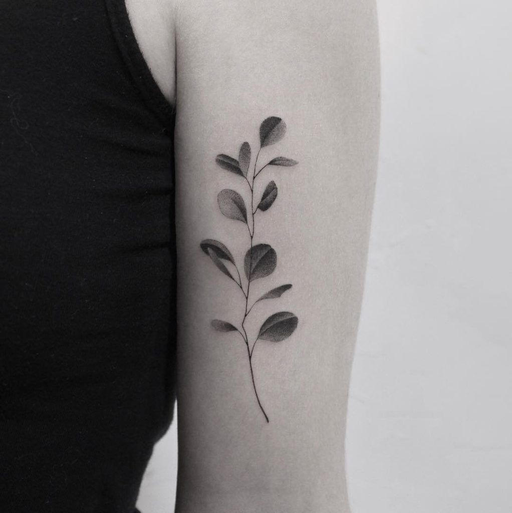 20 Dotwork Tattoos by Tattooist DH -   13 plants Tattoo back ideas