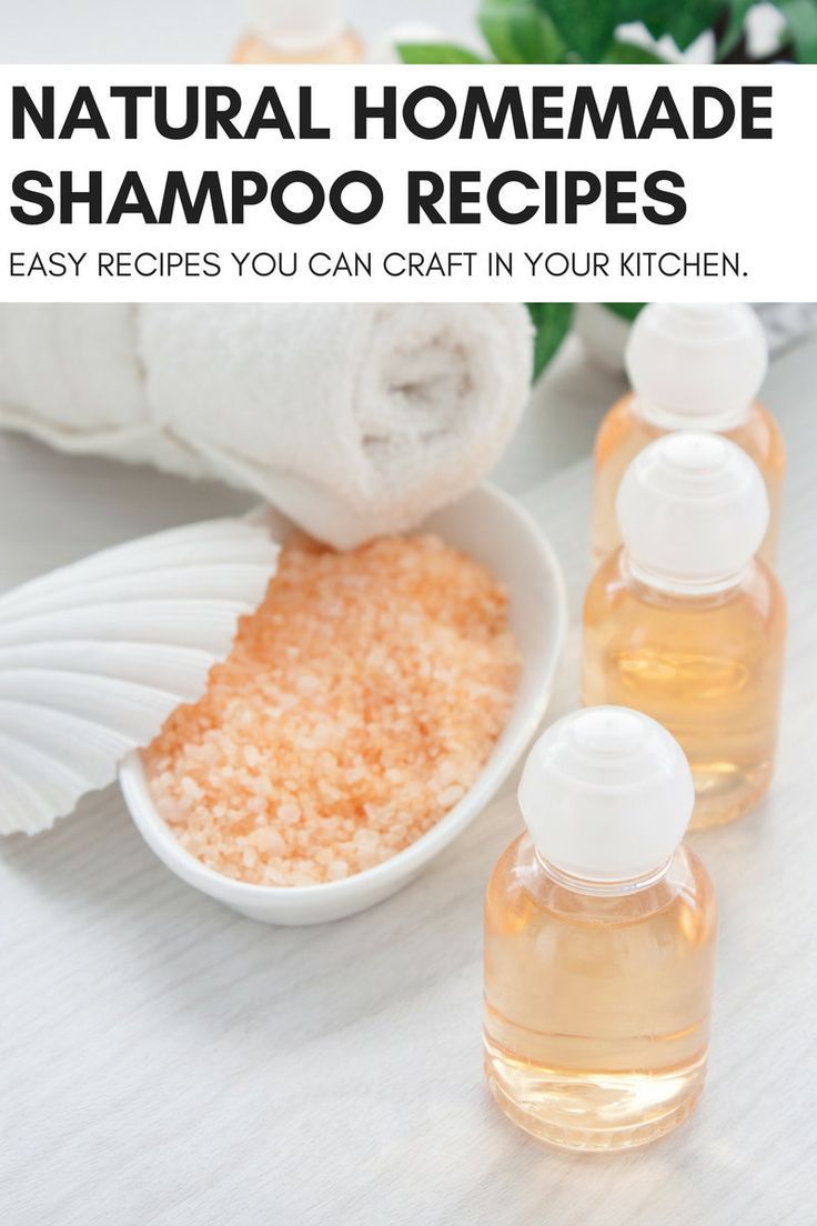 Natural Shampoo Recipes + 15 Homemade Hair Care Recipes -   14 hair Care homemade ideas