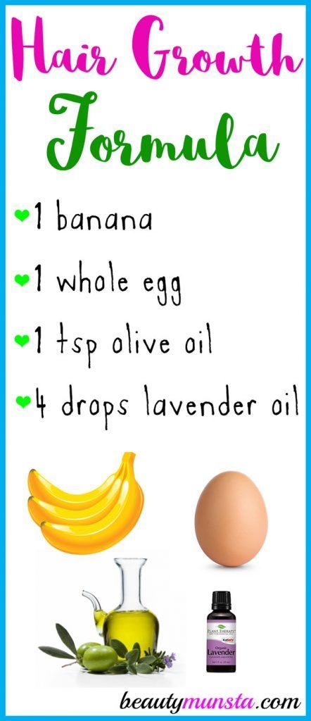 Banana Egg and Olive Oil Hair Mask -   14 hair Care homemade ideas