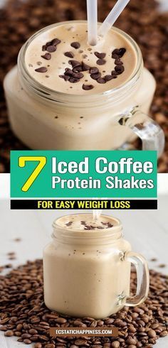 7 Healthy Iced Coffee Protein Shake Recipes for Weight Loss -   14 healthy recipes weight loss cooking ideas