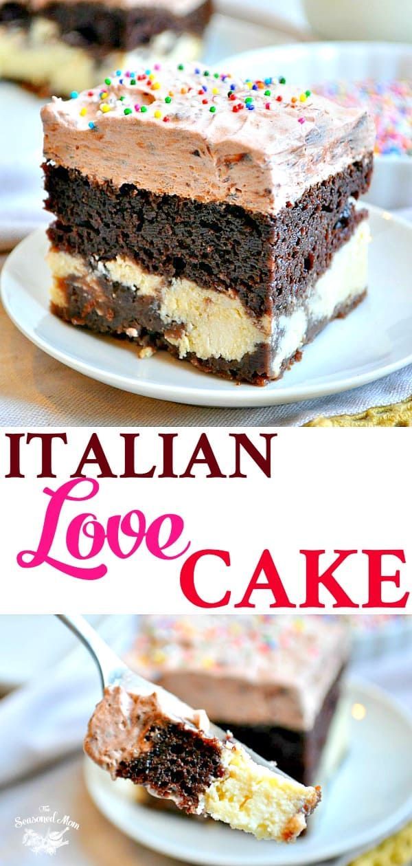 Easy Chocolate Italian Love Cake -   14 italian desserts Chocolate ideas