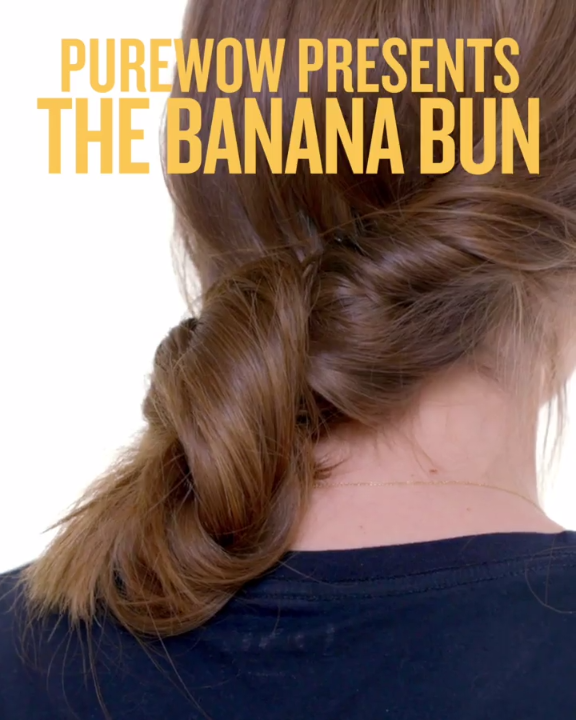 Here's How to Do the Banana Bun, Once and for All -   14 messy hairstyles Videos ideas