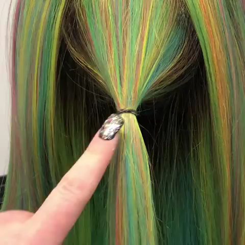 в­ђпёЏHAIR TRICKв­ђпёЏ How to cover those elastic bands.. -   14 messy hairstyles Videos ideas